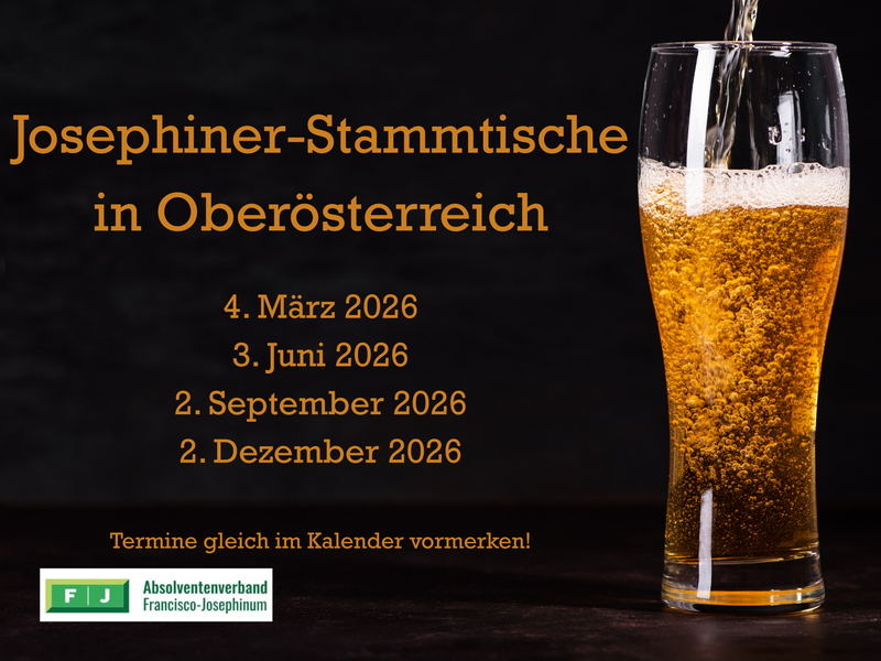 Josephiner Stammtische 2026