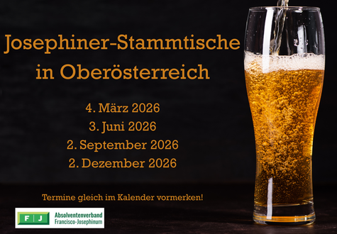 Josephiner Stammtische 2026