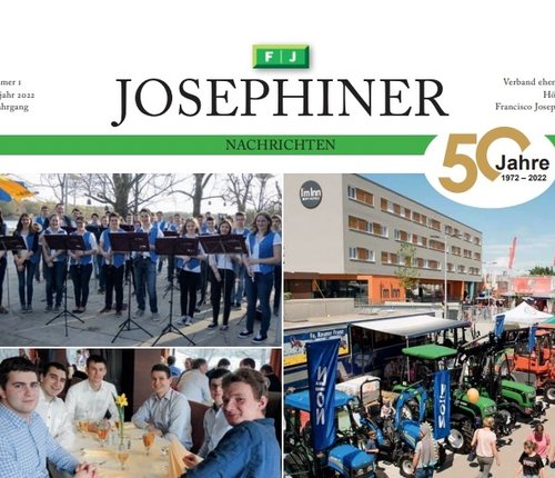 50 Jahre Josephiner-Nachrichten – Nr. 1/2022 erschienen