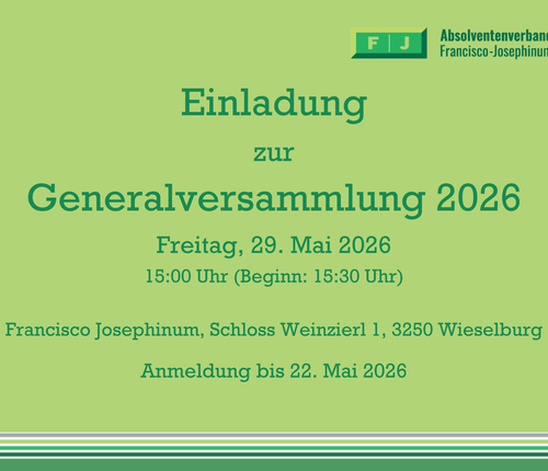 Einladung zur Generalversammlung 2026