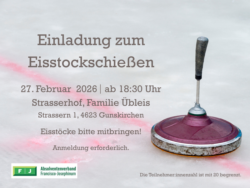 Einladung Eisstockschießen
