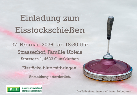 Einladung Eisstockschießen