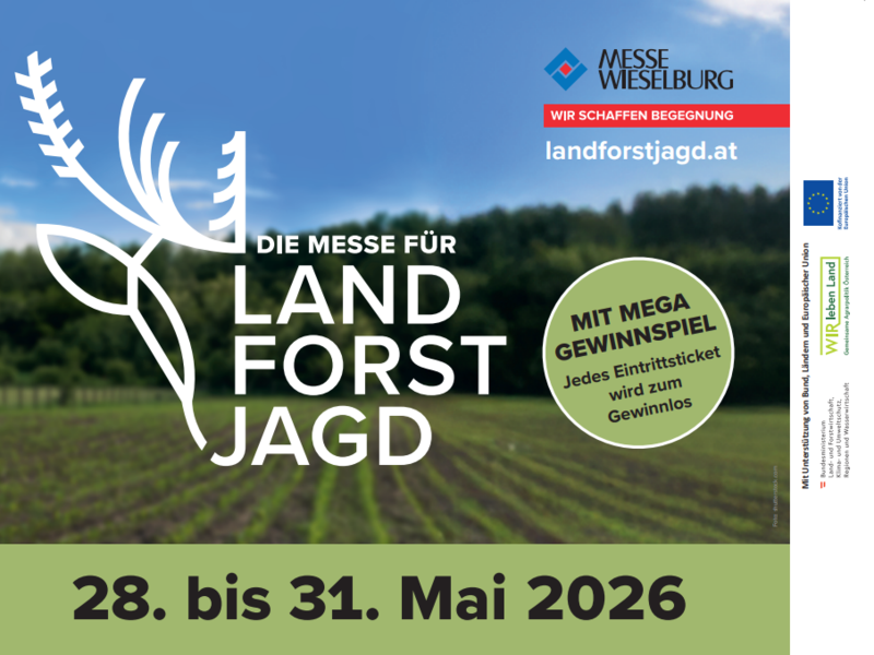 Messe Wieselburg 28. bis 31. Mai 2026