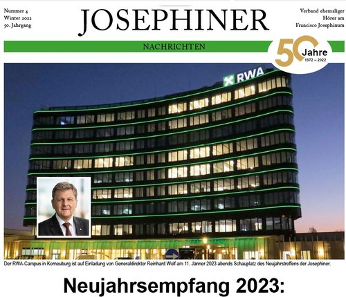 Josephiner Nachrichten Nr. 4/2022 zum Download bereit