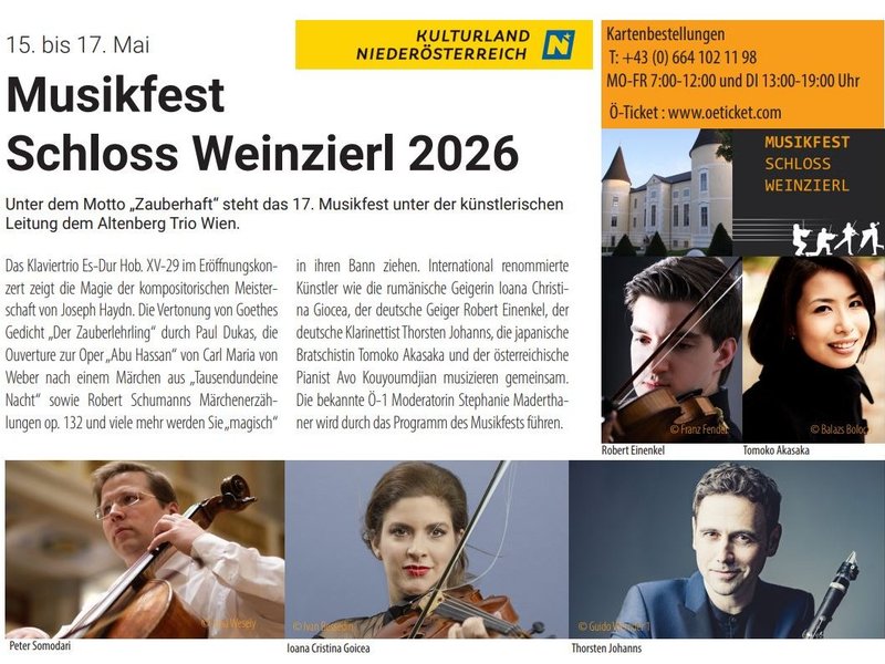 Einladung Musikfest